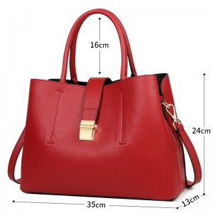 HD0826 - Anpassad high-end mode kvinnor klassisk tyg handväska